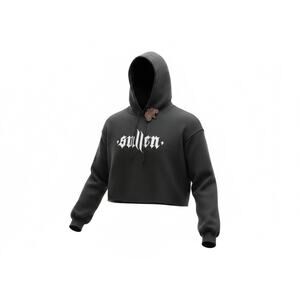 Sullen Cropped Hooded Sweatshirt